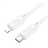 USB kabelis Hoco X88 "USB-C (Type-C) to Lightning" (20W) 1m baltas