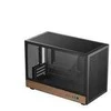 Deepcool Case | CH260 Wood | Juodas | Micro Tower