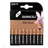Baterijos - Duracell AAA Basic LR03 1.5V šarminės baterijos 18 pakuotė