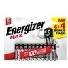 Energizer LR03/10 Max AAA 6+4