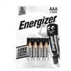 Energizer LR03/4 kasdieninės AAA šarminės baterijos, 4 vnt.