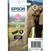 Epson Elephant Singlepack Light Magenta 24 Claria Photo HD rašalas - Originalus - Pigmentinis rašalas - Šviesiai purpurinis - Epson - - Expression Photo XP-960 - Expression Photo XP-950 - Expression Photo XP-860 - Expression Photo... - 1 vnt. (s)