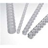 Oem Eurosupplies Plastikinės nugarėlės 14 baltos spalvos