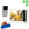 EVOLVEO DoorPhone 10-2W - 2 laidų vaizdo domofonas su programėle, 32 GB atmintimi