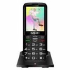 Mobilusis telefonas „Evolveo EasyPhone XO“, senjorams skirtas mobilusis telefonas su įkrovimo stovu, juodas