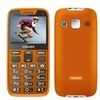 EVOLVEO EasyPhone XR, mobilusis telefonas senjorams su įkrovimo stovu, oranžinis