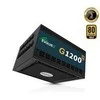 EVOLVEO G1200, 1200 W maitinimo šaltinis, 80+ GOLD, ATX 3.1, aPFC, 140 mm ventiliatorius, pilnai modulinis, 3 metų garantija, juodas