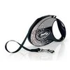 Flexi FLEXI Glam Splash Crystal pavadėlis, M TWE 5 m, juoda