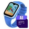Išmanusis laikrodis su lietuvišku meniu Garett Kids Vibe AI 4G su GPS, kamera, Mėlyna