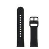 Garett Dirželis universalus silikonowy juoda 22 mm