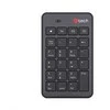 Gembird C-TECH skaičių klaviatūra KBN-02WS, 23 klavišai, belaidė, juoda