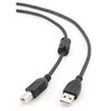 Premium GEMBIRD USB kabelis USB2 AM-BM 1.8M/CCF-USB2-AMBM-6