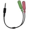 AV adapteris Genius Jack 3.5mm - Jack 3.5mm juoda (32590001400)