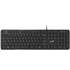 Genius Slimstar M200 Copilot klaviatūra su laidu (USB) CZ/SK, juoda