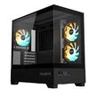 GIGABYTE C201 Panoramic, Tower tipo korpusas - juodas, grūdintas stiklas x 2