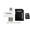GOODRAM 128GB microSDXC 10 klasės UHS I + adapteris + skaitytuvas