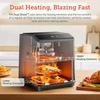 Karšto oro gruzdintuvė Cosori Dual Blaze 6.4 L, Juoda