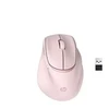 Hewlett Packard (HP) 720M Capacitor Tilt Ergonomic Mouse Rožinė