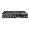 Šakotuvas Hewlett Packard (HP) HPE Aruba 2930F-12G 12x GB-Lan, davon 12x PoE+ (139W), 2x SFP+
