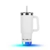 Gertuvė HidrateSpark Puodelis inteligentny HidrateSpark PRO 2 Tumbler 887 ml Baltas