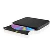 HITACHI LG – išorinis diskas DVD-W/CD-RW/DVD±R/±RW/RAM/M-DISC GP96Y, Ultra Slim, OTG jungtis, juodas, dėžutė+SW