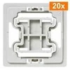 HomeMatic IP namų adapterių rinkinys Jung J2, 20 vnt