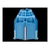 Hewlett Packard (HP) HP Designjet 3 colių veleno adapterio rinkinys
