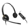 Hewlett Packard (HP) ENCOREPRO 525 USB-M KOMANDŲ SERTIFIKATAS - BINAURAL USB SKAMBUČIŲ CENTRAS Ausinės