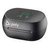 Ausinės Hewlett Packard (HP) HP Poly Voyager Free 60+ UC M Carbon Juodas Earbuds +BT700 USB-C Adapteris +Jutiklinis ekranas Charge Case