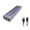 I-tec USB 3.0 / USB-C įkrovimo HUB 9 prievadų LAN + galia 60 W
