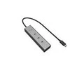 I-tec Metalinis USB-C įkrovimo šakotuvas, 5 prievadų, su USB-C vaizdo įrašu, 8K + maitinimo šaltiniu, 85 W