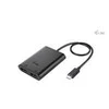 I-tec USB-C Dual 4K/60Hz (vienas 8K/30Hz) HDMI vaizdo adapteris