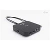 „I-tec USB-C“ dvigubas HDMI, 2xHDMI, 4K 60Hz, 2x USB-C (10Gbps+5Gbps), 4x USB-A (2x5Gbps), maitinimo šaltinis, 100 W LAN, garsas