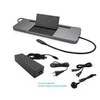 I-TEC USB-C Metal 4K 3xDisplay DS 1xHDMI1xVGA1xDP 1xSD+1xmicroSD CR 1xGLAN 1x3.5mm Garsas 2xUSB 3.0 2xUSB 2.0 1xUSB-C PD+ įkroviklis 100W