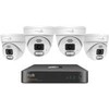 iGET HOMEGUARD HGNVK84804 - fotoaparato PoE rinkinys 2K NVR 8CH + 4x lauko kamera su garsu