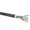 Solarix instaliacinis kabelis CAT5E FTP 305m dvigubas apvalkalas juodas