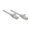 INTELLINET UTP LAN laidas, pleistras, 0,25m, pilkas, 2xRJ45, 737302