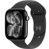 Išmanusis laikrodis Apple Watch 11 GPS + Cellular 46mm Jet Juodas Alu Sport Band M/L Juodas (MFC44WF/A)
