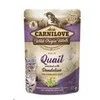 Carni Love Carnilove konservai katėms maiš. Quail Dandelion for sterilized 85g