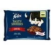 Purina Nestle Drėgnas Kačių Maistas - Felix Skanūs Gabaliukai su Jautiena ir Vištiena 4x 80g