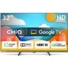 CHiQ L32M9PD televizorius, 32 colių įkroviklis, HD, išmanusis, „Google TV“, „Dolby Audio“, dbx-tv, HDR 10