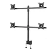 Laikiklis Fiber Mount Stolní držák na 4 monitory EDBAK SV07