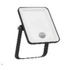 Ledvance 30W LED prožektorius ESSENTIALS, juodas, 4000K, su judesio davikliu
