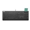 Klaviatūra Lenovo LENOVO klaviatūra su laidu Smartcard Klaviatūra II CZ/SK - USB juoda