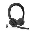Lenovo Dual-Mode Belaidės ANC Ausinės 6550 (USB-A, Teams) | 4XD1S19777 | Su mikrofonu | Bluetooth | Juodas