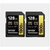 Atminties kortelė LEXAR PRO 1800X SDXC U3 (V60) UHS-II R280/W205 128GB – 2 vnt. pakuotėje
