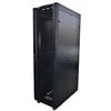 LEXI-Net 19" rack spintelė 42U 800x1000 išardoma, ratukai, 1000kg, perforuotos durys, juoda
