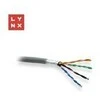 LYNX FTP kabelis, Cat5e, LSZH, 0.5mm, varinis, skirtas naudoti patalpose, pilkas, dėžutė 305m