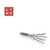 LYNX FTP kabelis, Cat6, PVC (Eca), varinis, skirtas naudoti viduje, pilkas, dėžutė 305m