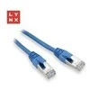 LYNX FTP jungiamasis kabelis Cat5e PVC, CCA, 1 m, mėlynas (pakuotėje 10 vnt.)
